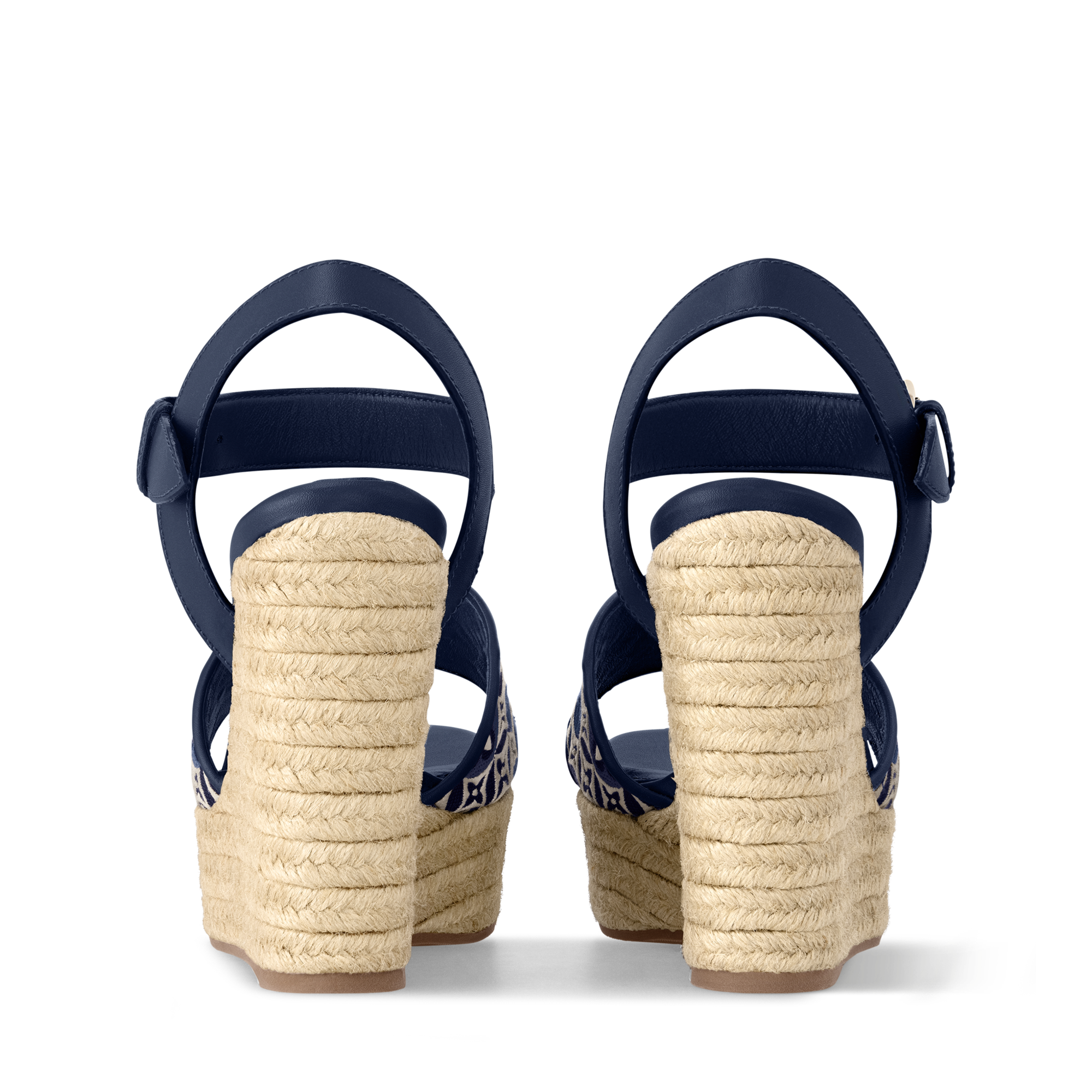Louis Vuitton ネイビー サンダル Coleção Sapatos de Azul para Mulher | LOUIS VUITTON ®